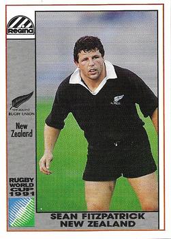 1991 Regina Rugby World Cup #38 Sean Fitzpatrick Front